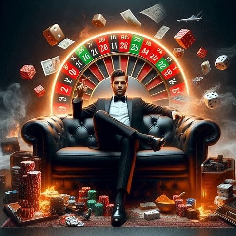 Player spinning slot reels on mobile phone at j8 slot
